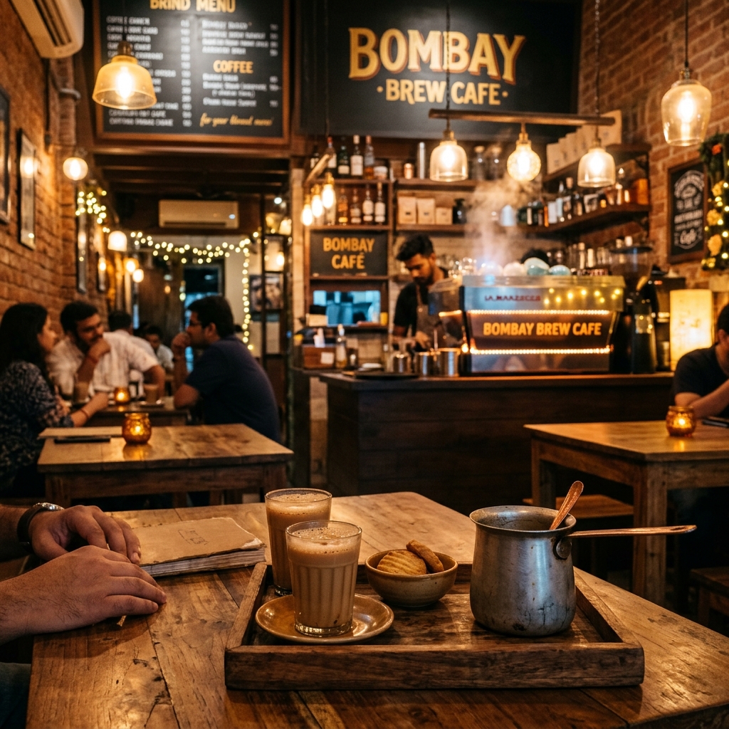 Bombay Brew Café Interior